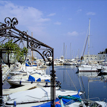 Marina berth in 