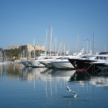 Marina berth in Port Vauban