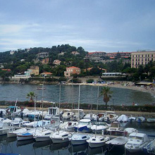 Marina berth in 